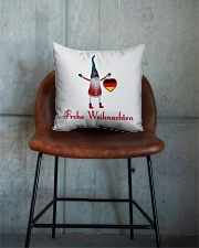 GERMAN CHRISTMAS ELF Square Pillowcase aos-pillow-square-front-lifestyle-04