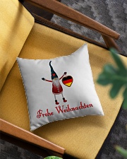GERMAN CHRISTMAS ELF Square Pillowcase aos-pillow-square-front-lifestyle-07
