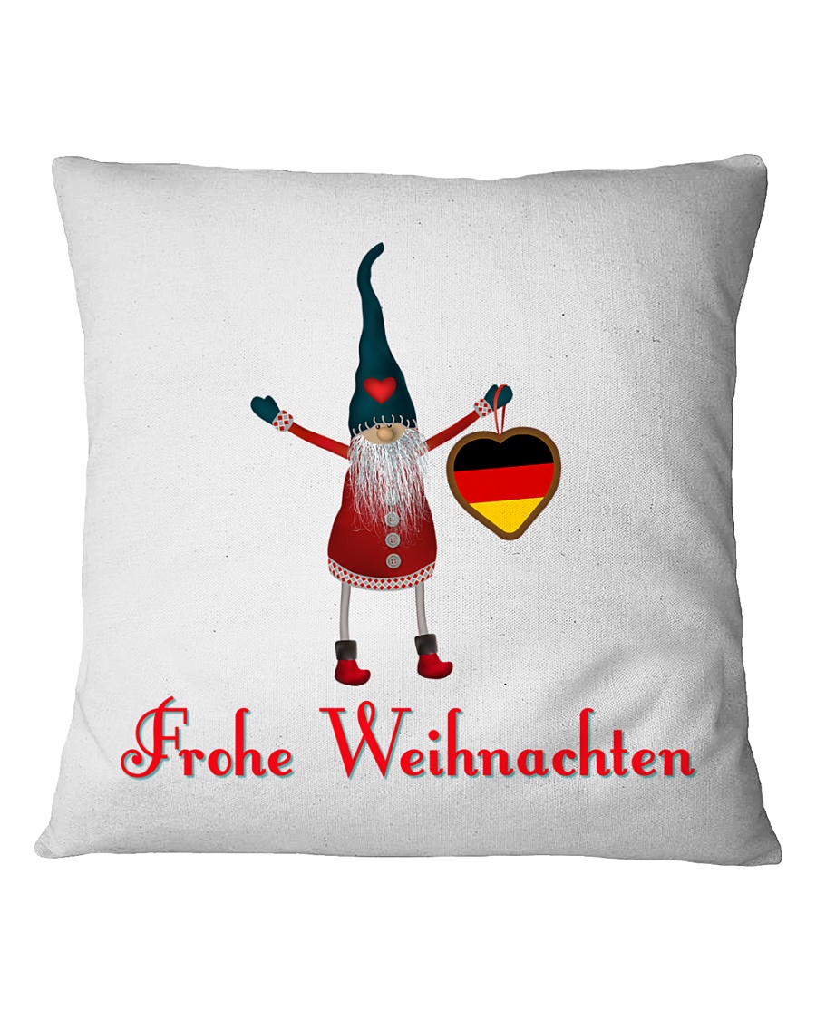 GERMAN CHRISTMAS ELF Square Pillowcase