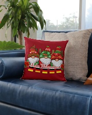 GERMAN CHRISTMAS ELFS Square Pillowcase aos-pillow-square-front-lifestyle-02