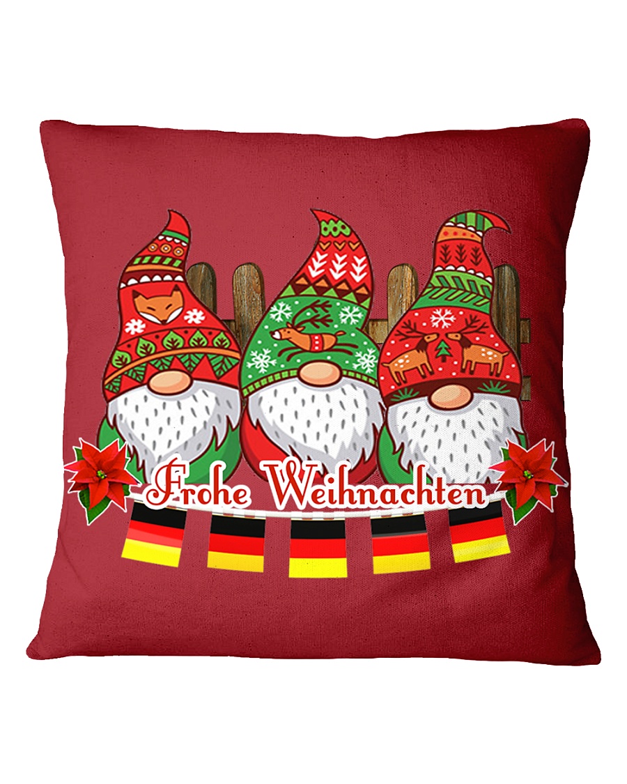 GERMAN CHRISTMAS ELFS Square Pillowcase