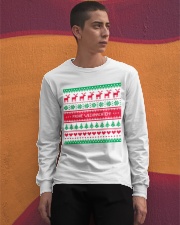 GERMAN MERRY CHRISTMAS Long Sleeve Tee apparel-long-sleeve-tee-lifestyle-04