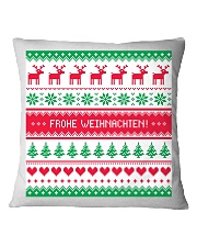 GERMAN MERRY CHRISTMAS Square Pillowcase thumbnail