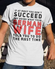 GERMAN WIFE Classic T-Shirt apparel-classic-tshirt-lifestyle-28