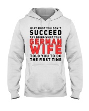 GERMAN WIFE Hooded Sweatshirt thumbnail