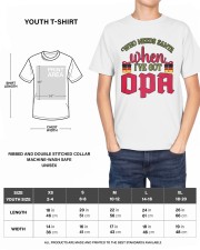 WHO NEEDS SANTA WHEN I'VE GOT OPA Youth T-Shirt custom-t-shirts-youth-lifestyle-front-04