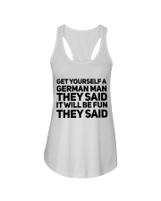 GET YOURSELF GERMAN MAN FUNNY Ladies Flowy Tank thumbnail