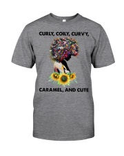 Curly coily curvy Classic T-Shirt tile