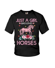 Love horse Youth T-Shirt thumbnail