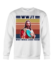 What would Jesus throw Crewneck Sweatshirt thumbnail