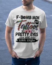 F bomb mom Classic T-Shirt apparel-classic-tshirt-lifestyle-front-46