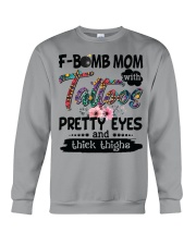 F bomb mom Crewneck Sweatshirt thumbnail