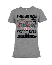 F bomb mom Premium Fit Ladies Tee thumbnail