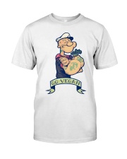 Go vegan Premium Fit Mens Tee tile