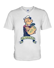 Go vegan V-Neck T-Shirt tile