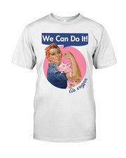 Go vegan Premium Fit Mens Tee tile