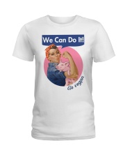 Go vegan Ladies T-Shirt front