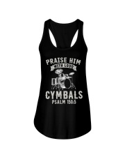 Praise him Ladies Flowy Tank thumbnail