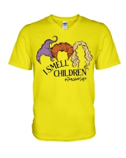 I smell children V-Neck T-Shirt thumbnail