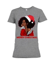 Merry christmas Premium Fit Ladies Tee tile
