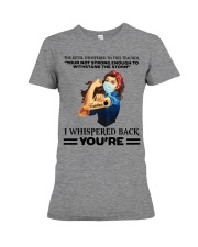 Teacher strong Premium Fit Ladies Tee thumbnail
