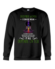 December woman Crewneck Sweatshirt thumbnail