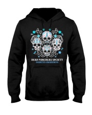 Diabetes skull Hooded Sweatshirt tile