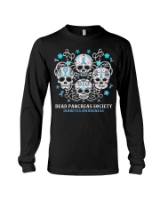 Diabetes skull Long Sleeve Tee tile
