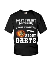 I was thinking about darts Youth T-Shirt thumbnail