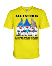 All i need is insulin V-Neck T-Shirt thumbnail