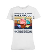I'm a bakeaholic Premium Fit Ladies Tee thumbnail