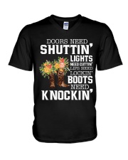 Country woman V-Neck T-Shirt thumbnail