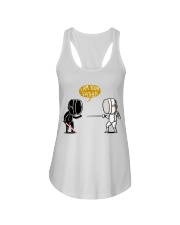 I am your father Ladies Flowy Tank tile