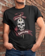 Born to drum Classic T-Shirt apparel-classic-tshirt-lifestyle-26