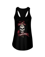 Born to drum Ladies Flowy Tank tile