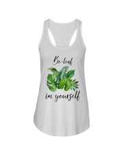 Be leaf in yourself Ladies Flowy Tank thumbnail
