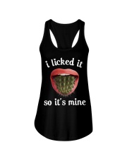 I licked it so it's mine Ladies Flowy Tank thumbnail