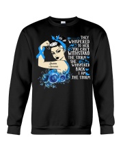 Diabetes Awareness girl Crewneck Sweatshirt thumbnail