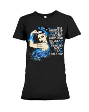 Diabetes Awareness girl Premium Fit Ladies Tee thumbnail