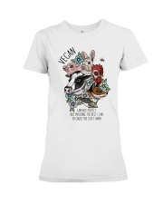 Vegan Premium Fit Ladies Tee tile