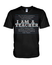I am a teacher V-Neck T-Shirt thumbnail