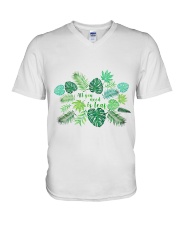 All you need is leaf V-Neck T-Shirt thumbnail