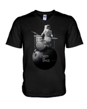 I need my space V-Neck T-Shirt tile