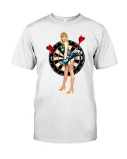 Darts and girl Premium Fit Mens Tee thumbnail
