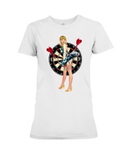 Darts and girl Premium Fit Ladies Tee thumbnail