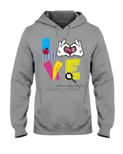 Love Preschool teacher Hooded Sweatshirt thumbnail