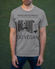 Go vegan Classic T-Shirt apparel-classic-tshirt-lifestyle-front-42