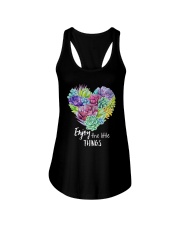 Enjoy the little thing Ladies Flowy Tank thumbnail
