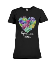 Enjoy the little thing Premium Fit Ladies Tee thumbnail