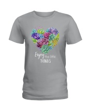 Enjoy the little thing Ladies T-Shirt tile